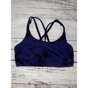 lululemon athletica Blue and Black Sports Bra